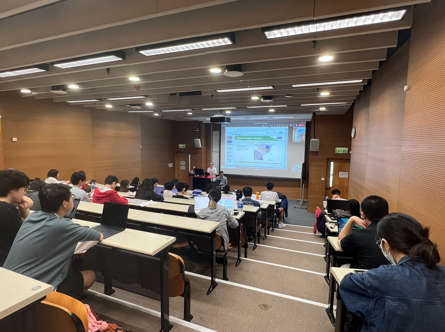ClusterTech Presented CPAS Atmospheric Model with Insightful Lecture at Hong Kong Polytechnic University