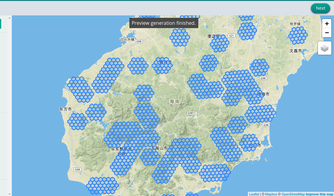 Screenshot of mesh preview generation disconnected appearance