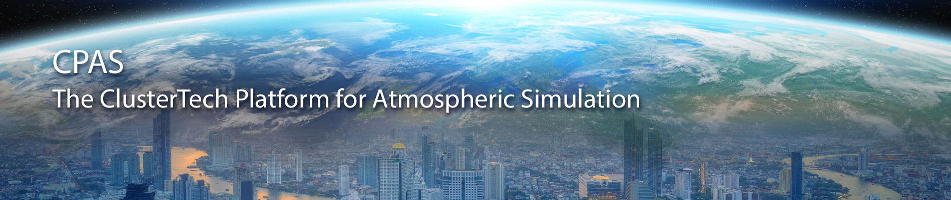 CPAS-The ClusterTech Platform for Atmospheric Simulation